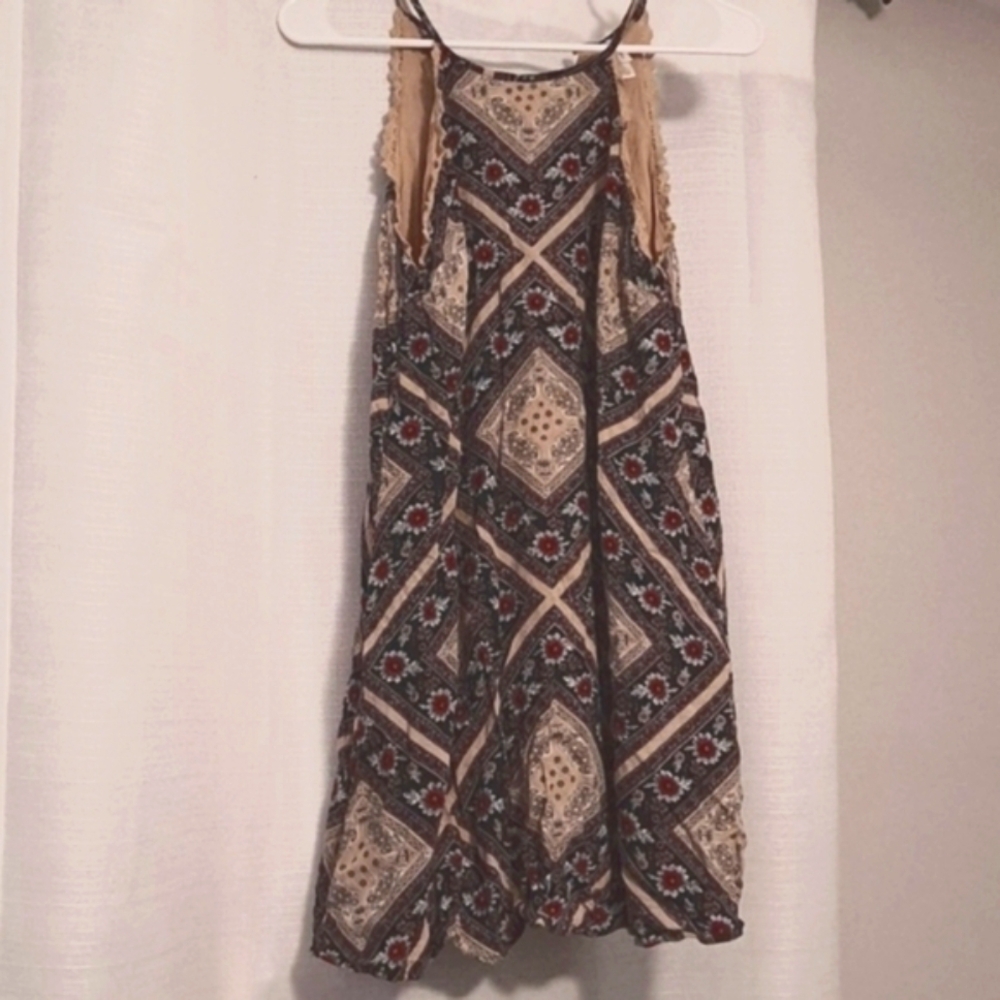 Shift dress in floral print